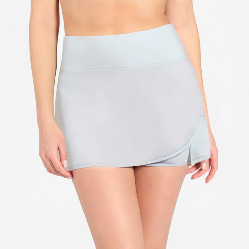 Asymmetrical Hem Athletic Skirt