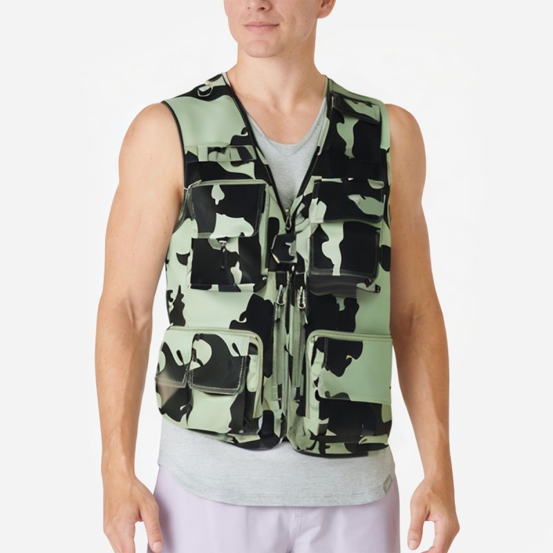 Summer Camouflage Fishing Vest