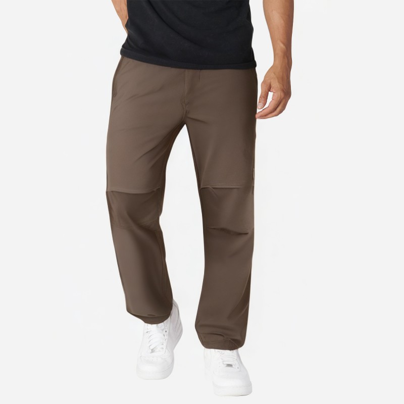 Brown Casual Hiking Pants