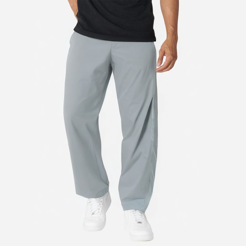 Pleated Drawstring Hiking Pants