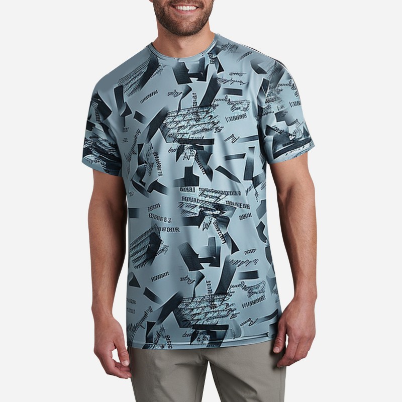 Ice Silk Thin Sports T Shirt