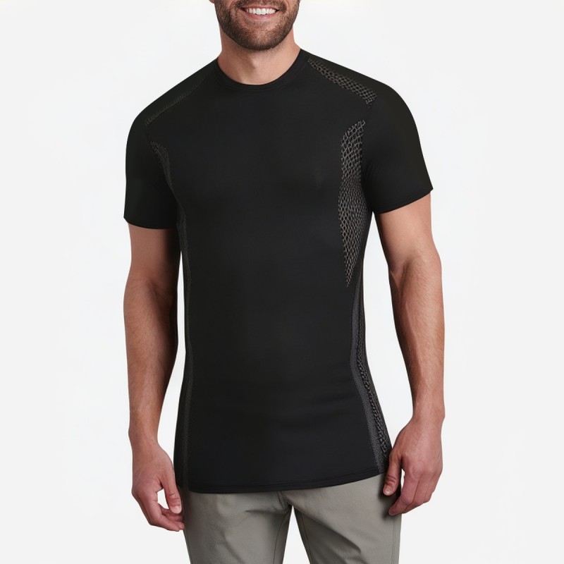 Crew Neck Men's Fitness T Shirt