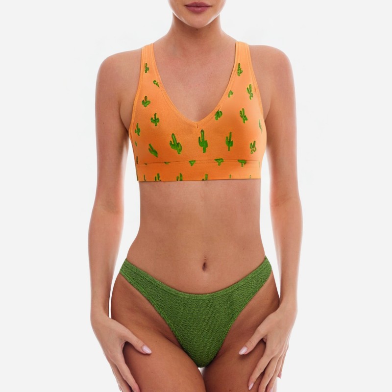 Women's Printed Fitness Sports Bra