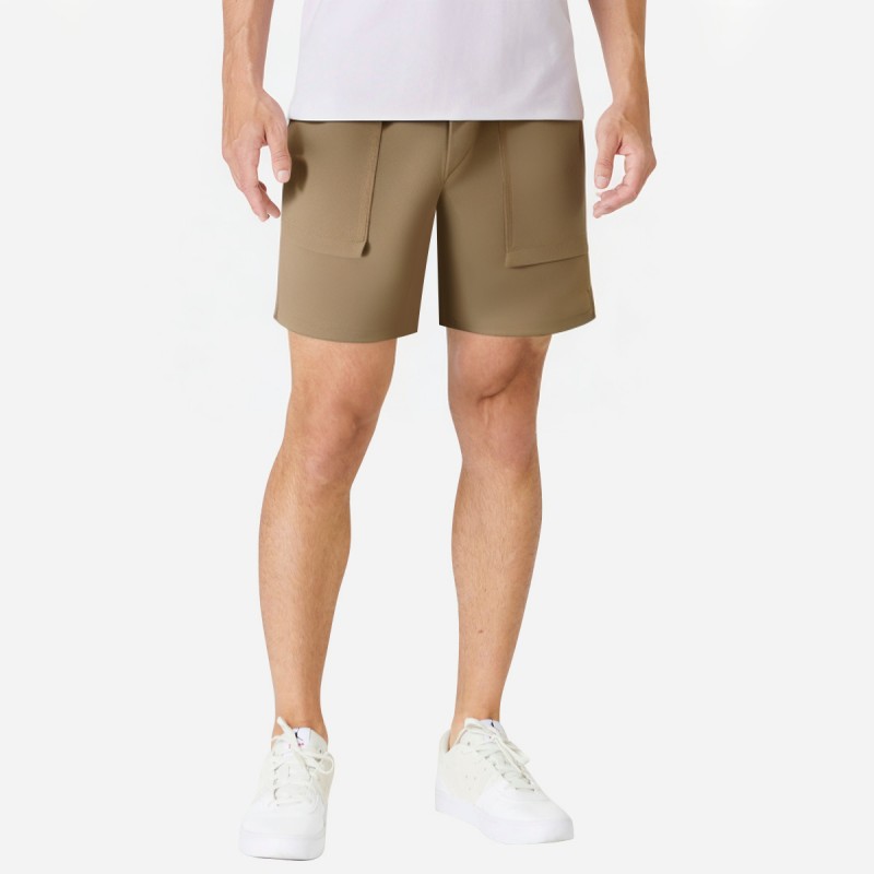 Solid Color Sports Shorts