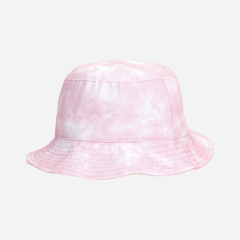 Pink Tie Dye Sunscreen Bucket Hat