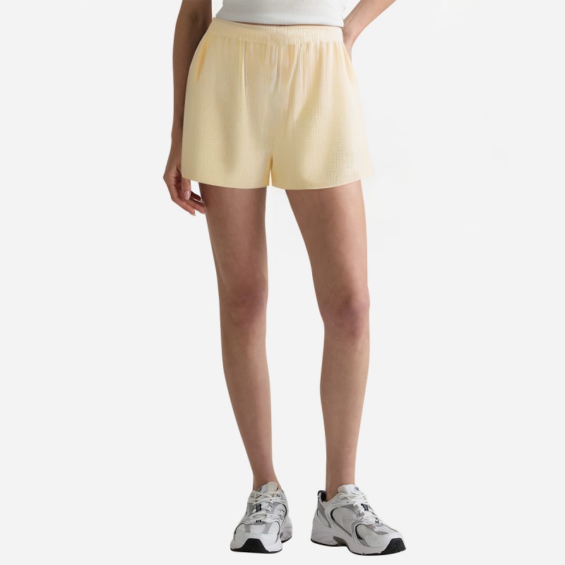 Blue Striped Athletic Shorts