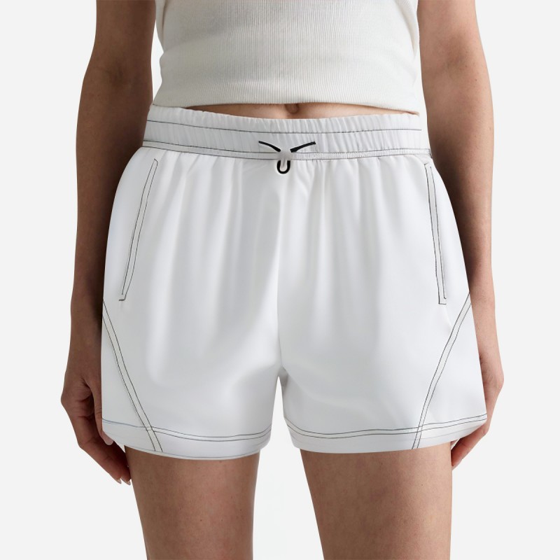 Contrast Stripe Athletic Shorts