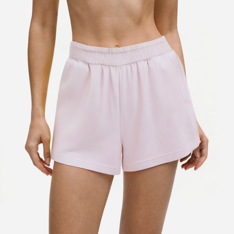 Lilac Cotton Athletic Shorts Lilac Cotton Athletic Shorts